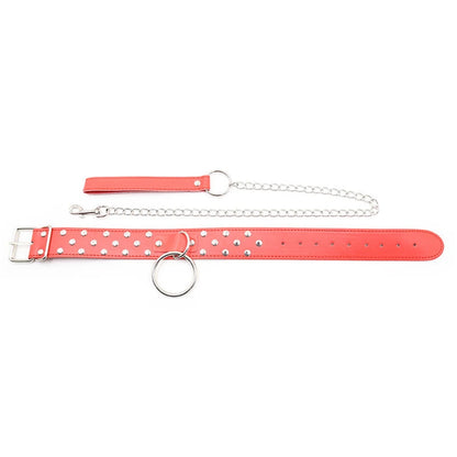 Collier de Jeu Puppy Play Ajustable - Accessoire BDSM